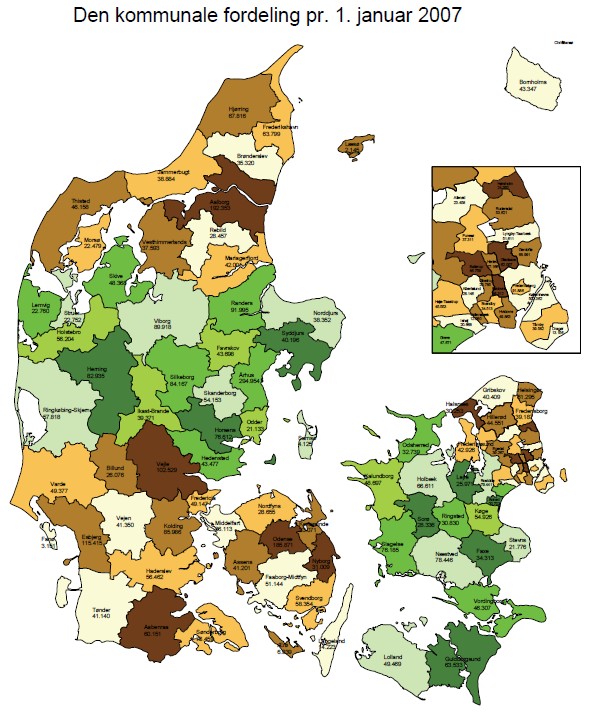 Kort Over Kommuner I Jylland Kort Over Kommuner I Jylland | stoffeerderijrozendal Kort Over Kommuner I Jylland